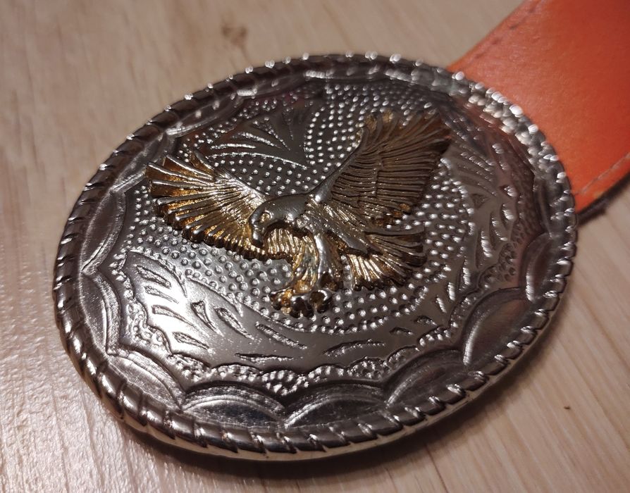 Klamra do paska w stylu western / orzeł / rodeo / boho / hippie