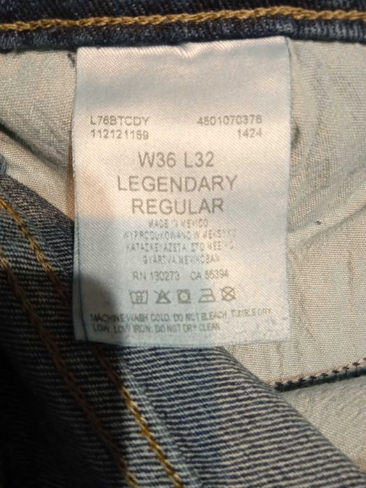 Lee Legendary Regular  Nowe spodnie jeansy W36 L32 SuperCena!