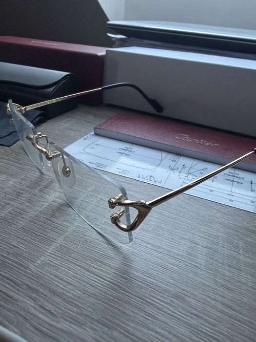 Okulary Cartier „Signature C” CT04880 Full Set Oryginalne