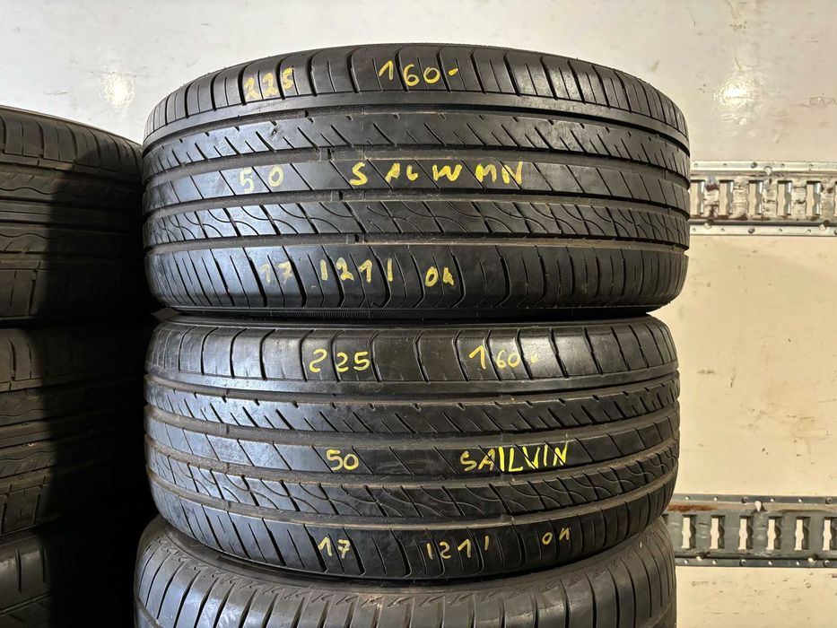 2X Opony Letnie 225/50R17 225/50/17 SAILWIN 5.8MM 2021 CAŁE SPRAWDZONE