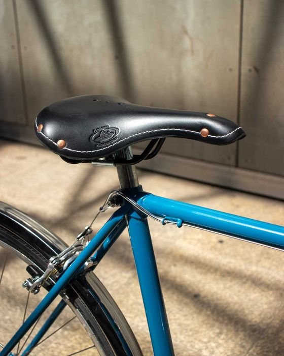 Bicicleta Clássica Pasteleira Reba Índigo Customizada