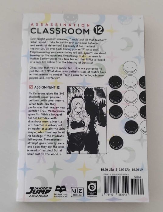 Manga - Assassination Classroom Vol. 12 (Inglês)