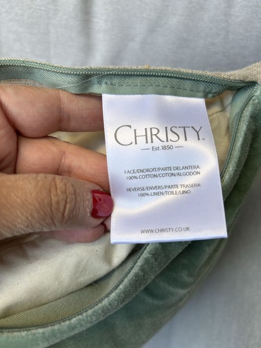 Conjunto de 2 almofadas veludo