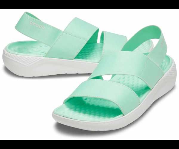 Жіночі босоніжки crocs LiteRide Stretch Sandal женские сандалии на резинке оригінал