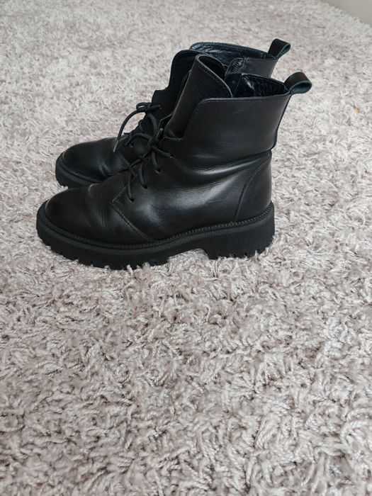 Черевики зимові, шкіряні