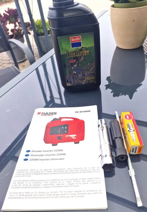 Gerador inverter 2200W Mader