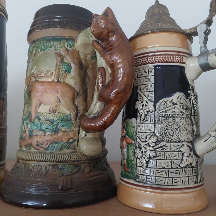 Duże kufle bawarskie