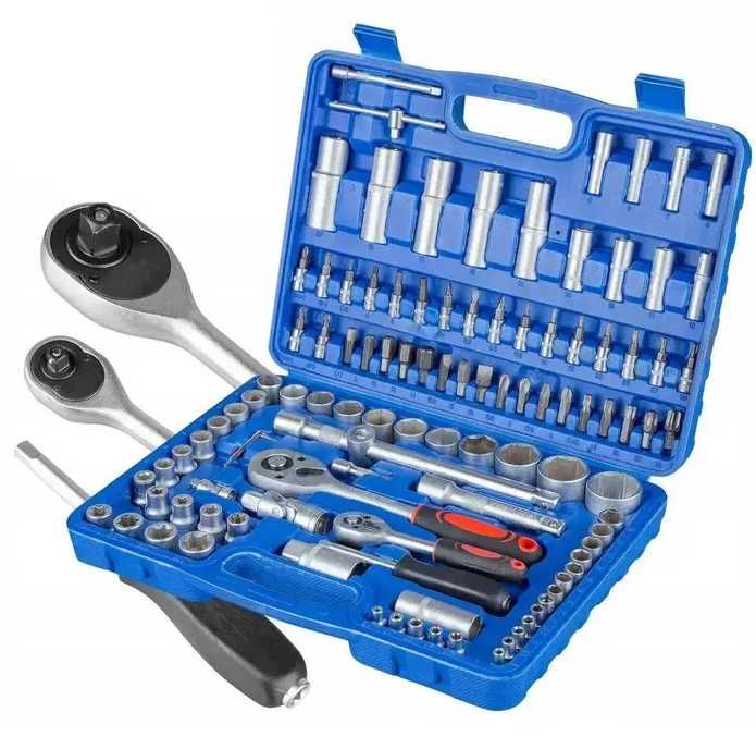 НАБОРЫ ручных авто инструментов головок ключей трещоток от 40 до 216ед