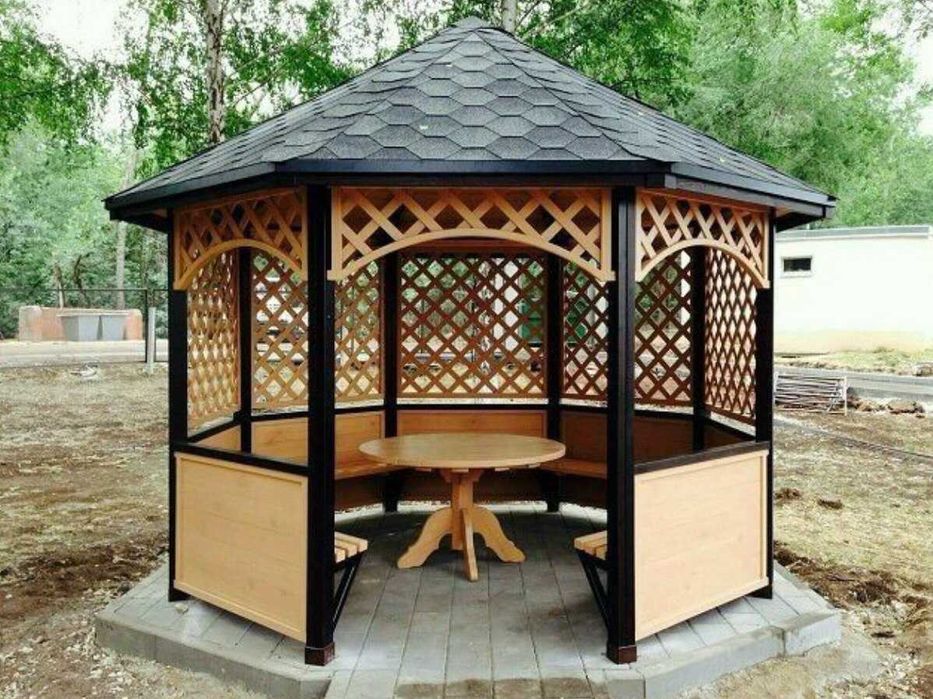 Садові меблі, гойдалки,качелі, альтанки, тераси, зони мангалу, перголи