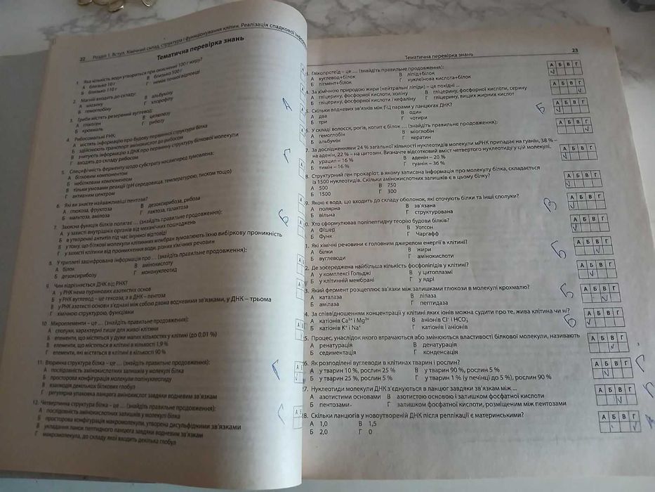 зно 2020 біологія комплексне видання