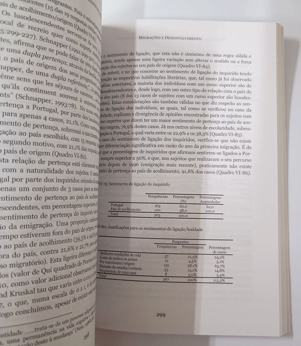 Migrações e desenvolvimento, de Maria Ortelinda Barros Gonçalves