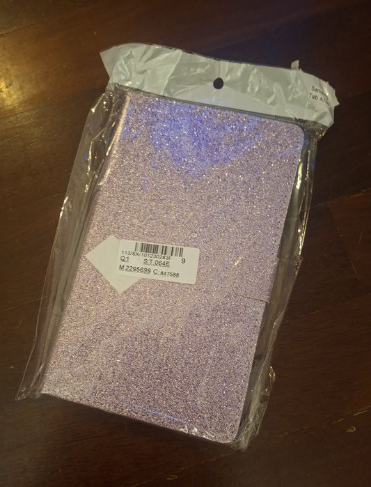 Capa rosa para Samsung tab A7 Lite (sem marca)