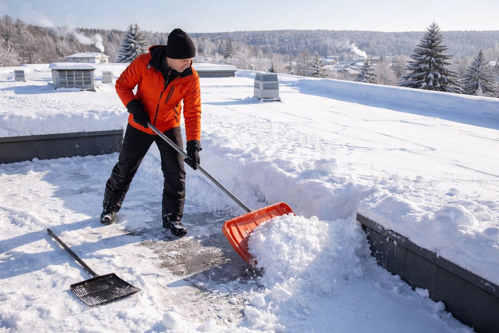 Odśnieżanie dachów