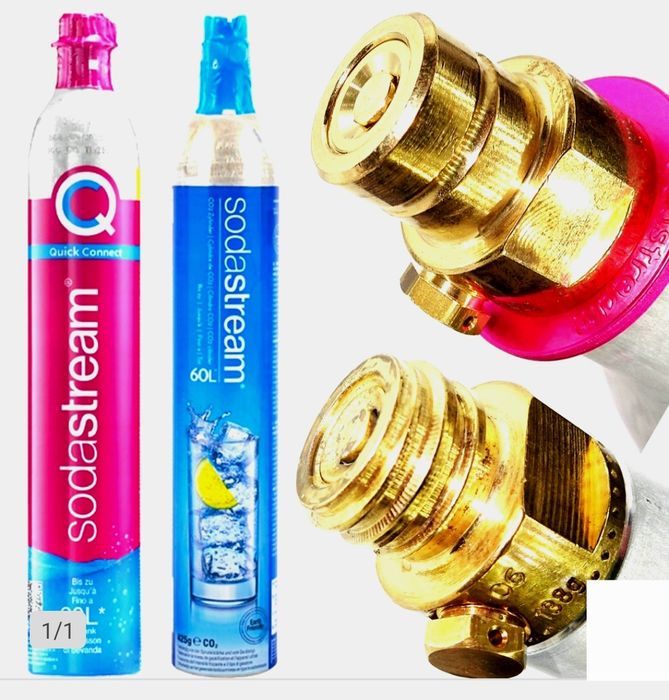 Wymiana butli soda stream Co²