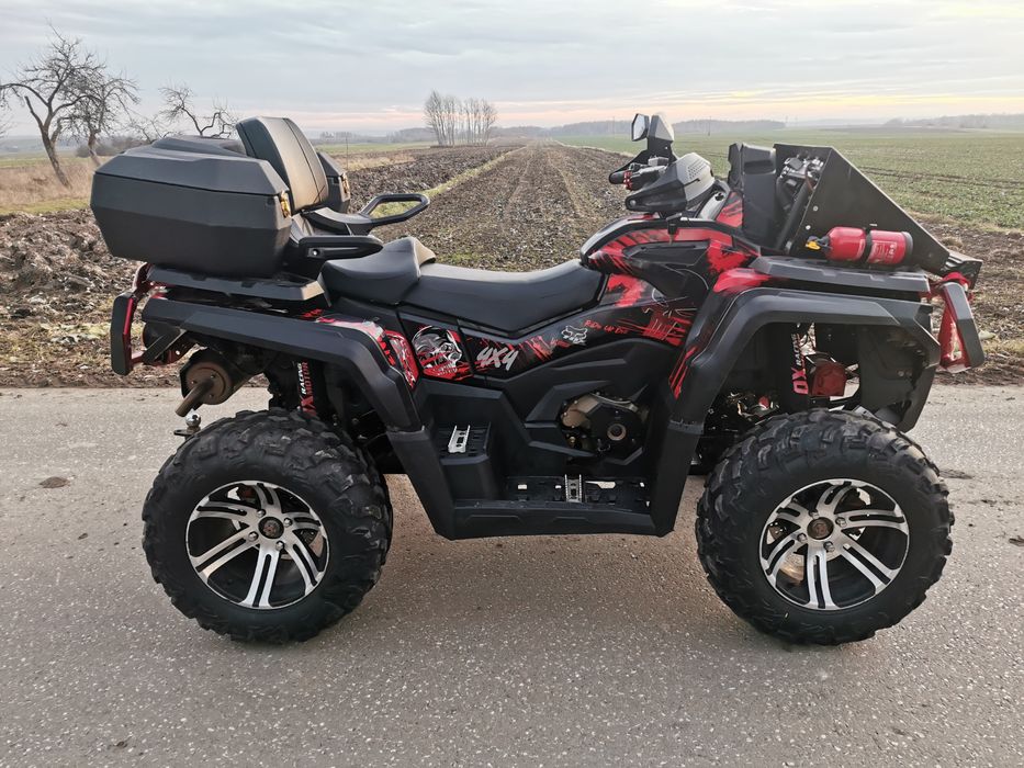 Odes Pathcross 650 MAX 4x4 Zarejestrowany Kufer Wyciągarka Ledbar Alus