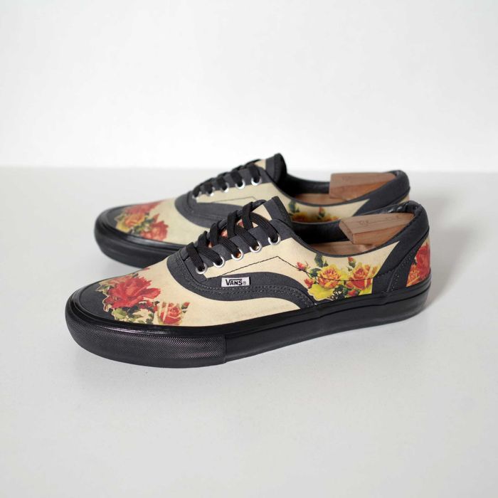 Кеди Supreme Jean Paul Gaultier Vans Era Pro Floral оригінал 44,5 розм
