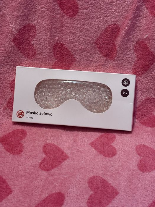 Żelowa maska na oczy na ciepło i zimno Relaks