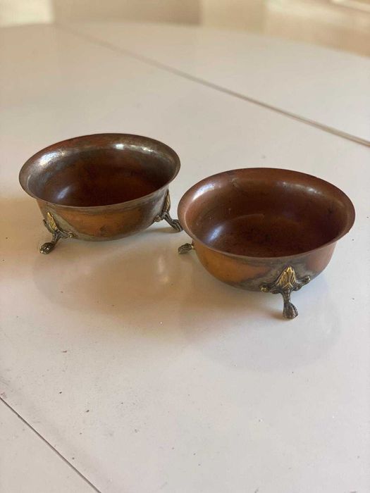 Peças de cobre Vintage