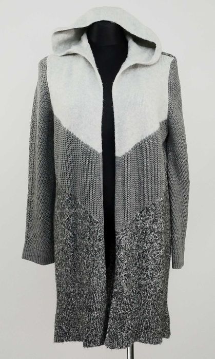 004.Kardigan damski z kapturem Marks&Spencer bez zapięcia rozmiar L/40