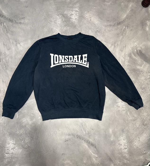 Свитшот Lonsdale London темно-синій