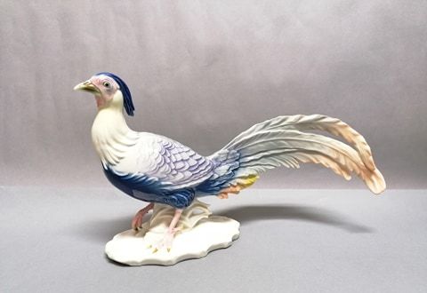 Bażant, figurka Karl Ens Volkstedt Turyngia pocz. XX w.
