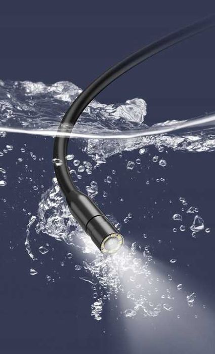 ZESTAW Kamera przemysłowa endoskopowa 5m inspekcyjna warsztatowa IP67