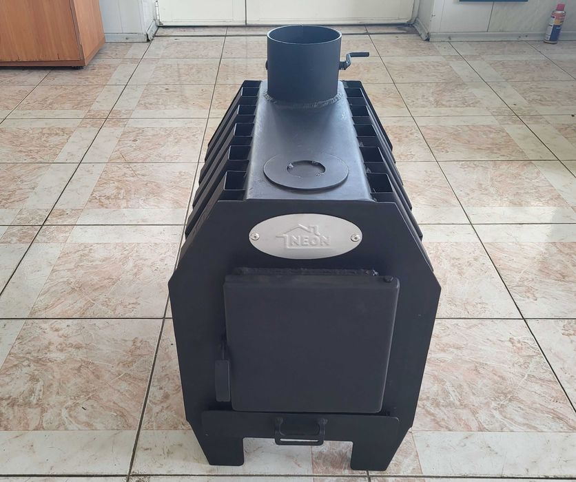 148м3! ОТ ЗАВОДА! АКЦИЯ! Экономная Печь Буржуйка Булерьян на Дровах