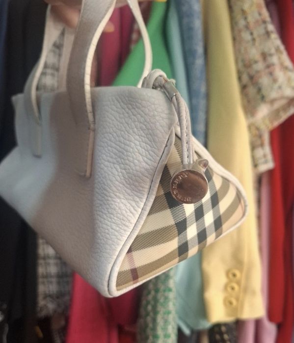 Mala Burberry Branca