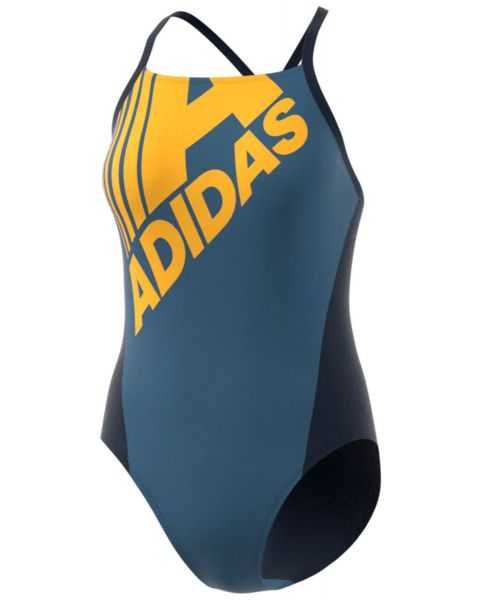 ADIDAS Big Logo Fitness Nowy Strój Kąpielowy Damski E 38-42 Infinitex