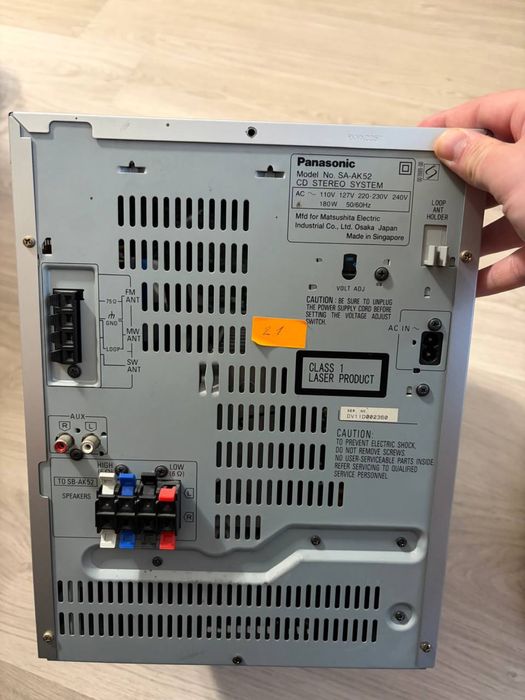 Музыкальный центр Panasonic SA-AK52