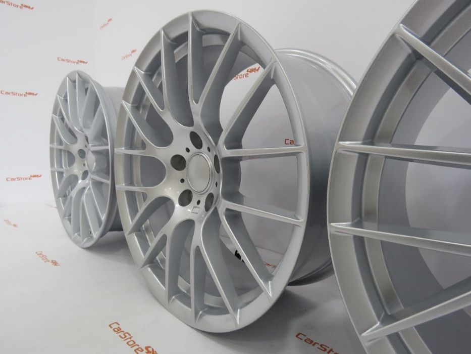 Jantes Look Bmw M359 19 8.5+9.5 5x120 Cinza Prata