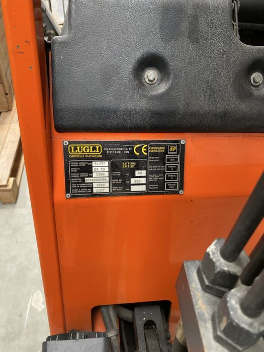 Empilhador eletrico 1300kg