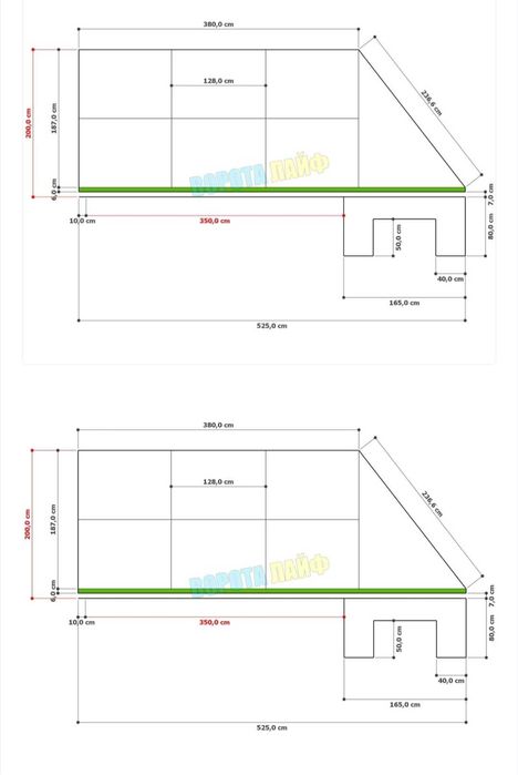 Каркас відкантних воріт