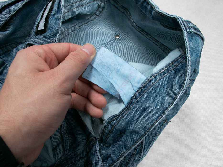 Spodnie jeansowe y2k Kosmo&Lupo 32us niski stan drip japan style