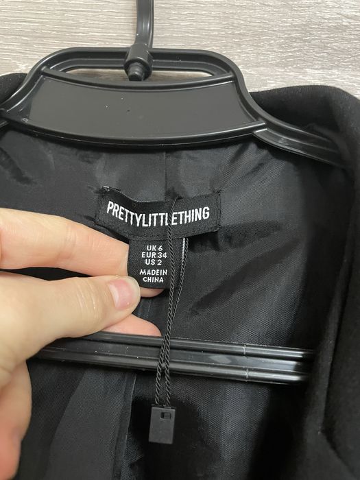 Піджак чорний оверсайз