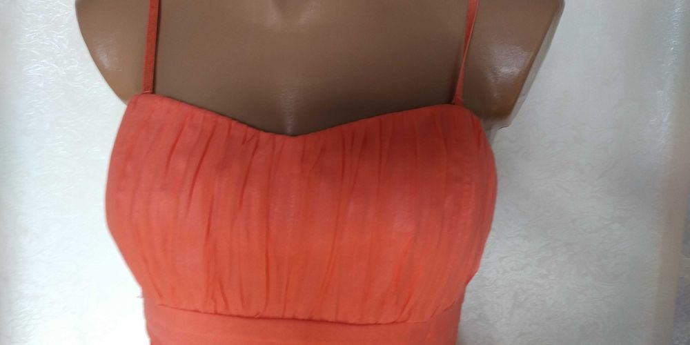 Сарафан платье NEW LOOK градиент  12 шелк 100% новое