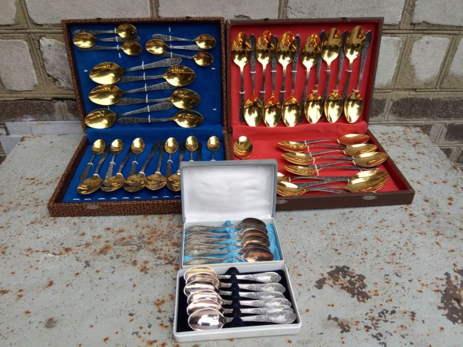 Набор мельхиоровый булат-СССР