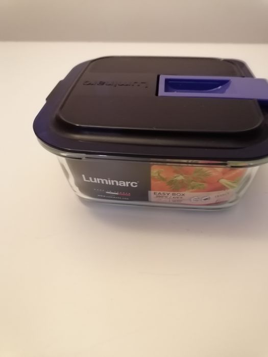 Caixa de vidro quadrada  hermético com válvula