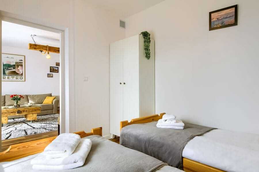 Apartament Górski Czar z widokiem na stok