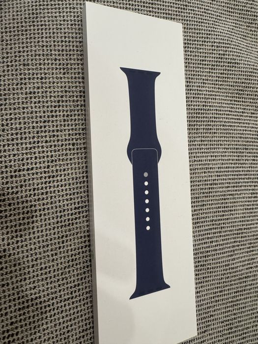 Oryginalny pasek sportowy Apple 42 mm S/M niebieski