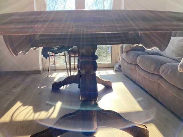 zestaw wypoczynkowy plus stól debowy