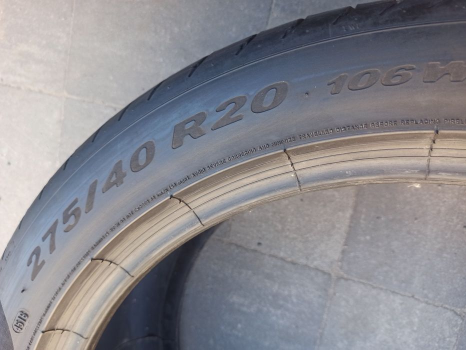 Летняя резина 275/40 315/35 20 Pirelli Pzero