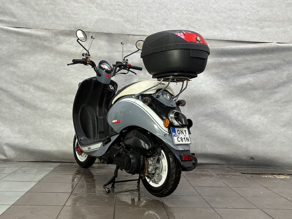 Skuter Sym Mio 50/100 licencja Honda wersja limitowana