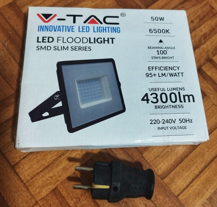 Projector LED 30W»150W 4000K 2510Lm PREMIUM SLIM E