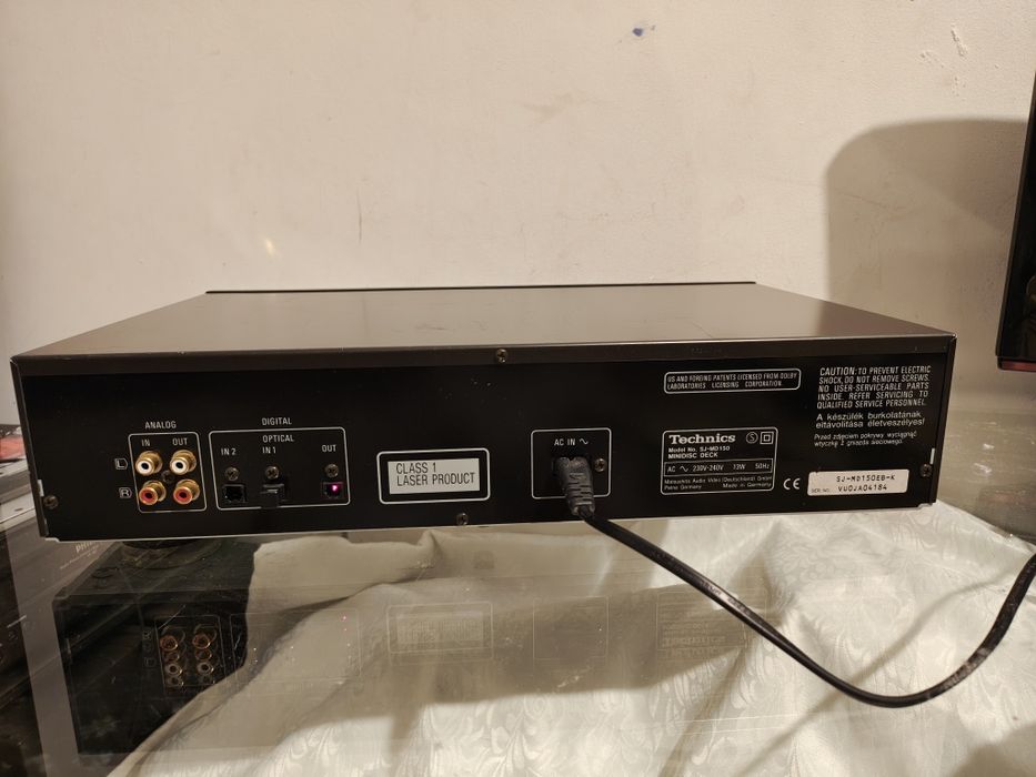 Technics SJ-MD150 Mini Disc