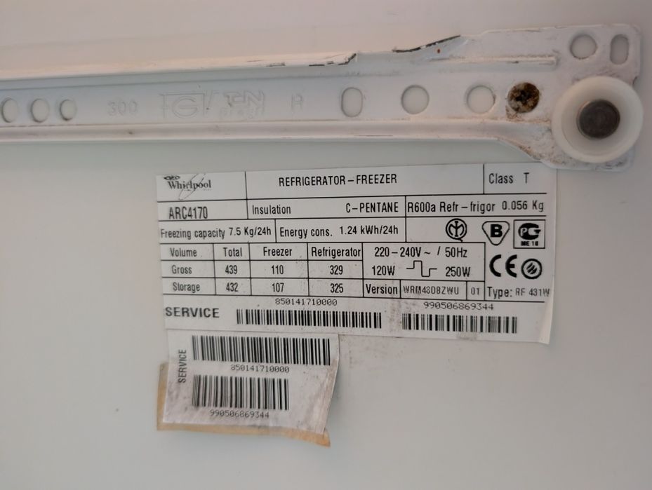 Холодильник Whirlpool Nofrost