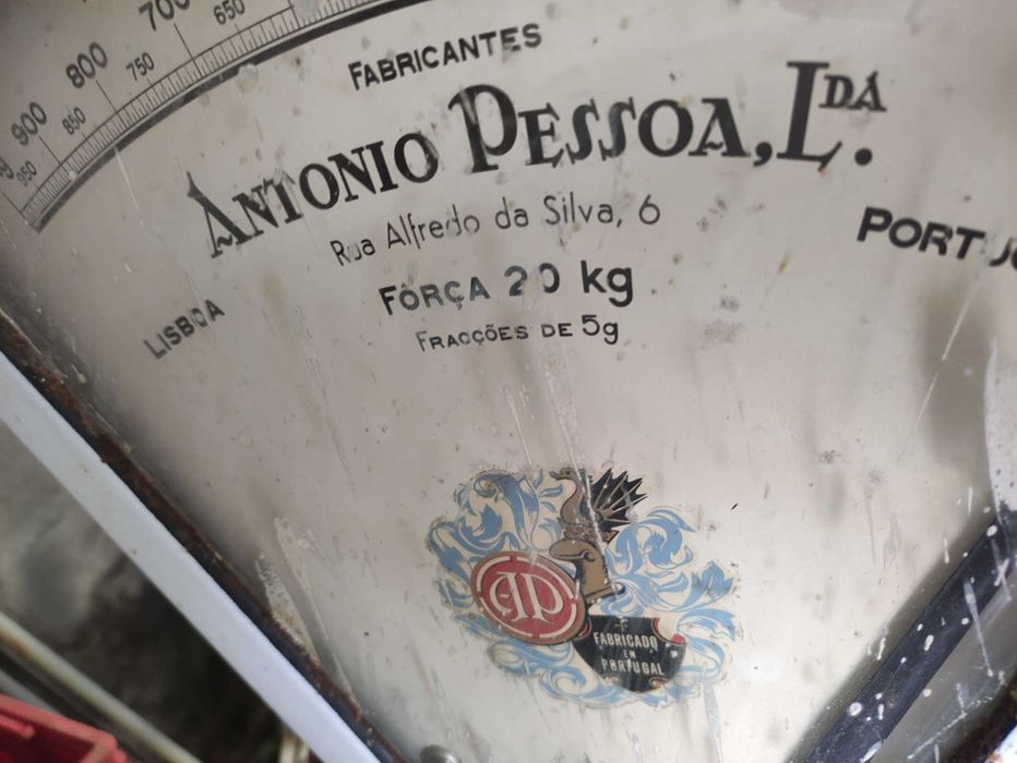 Balança comercial Vintage "Antônio Pessoa"