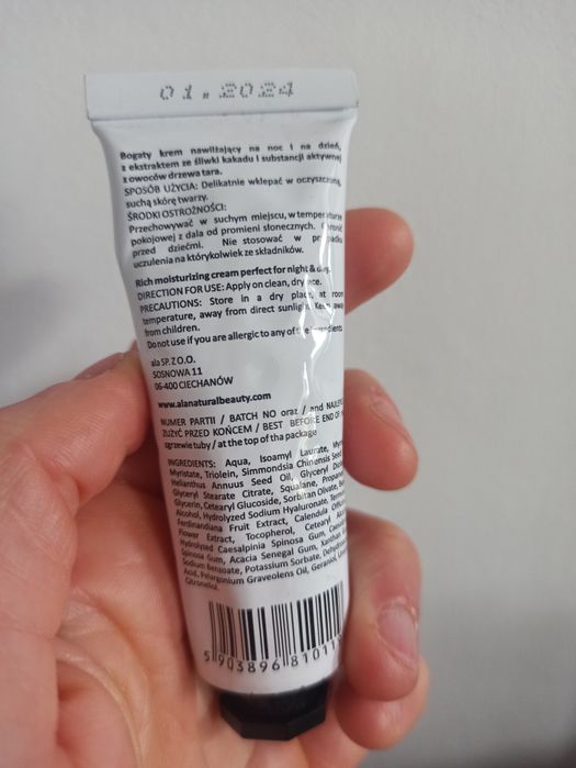 Ala rich cream w tubce