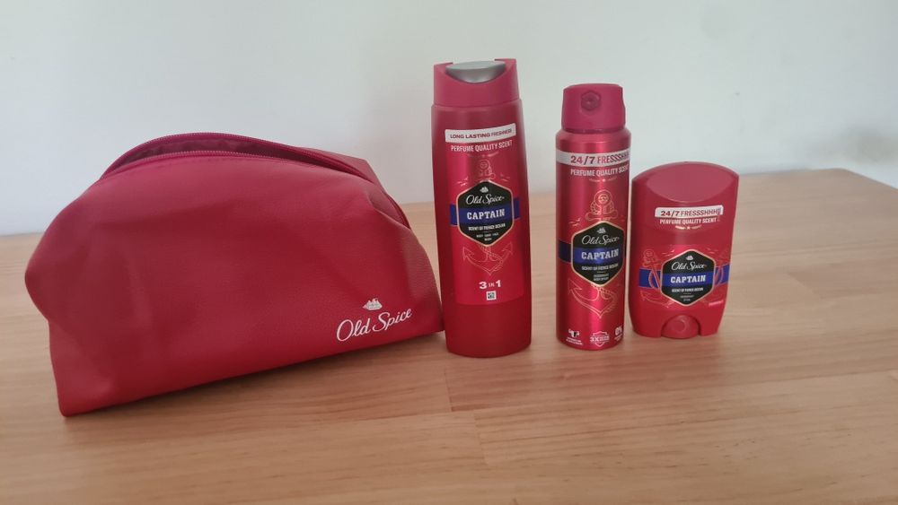 Conjunto bolsa old spice