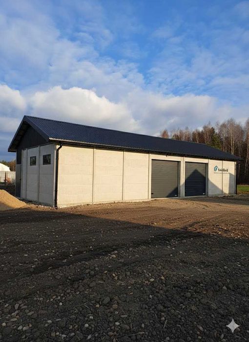 Wiaty i garaże betonowe